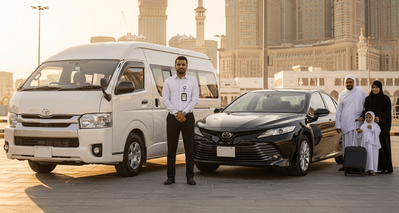 Makkah Train Station to Masjid Al Haram Taxi