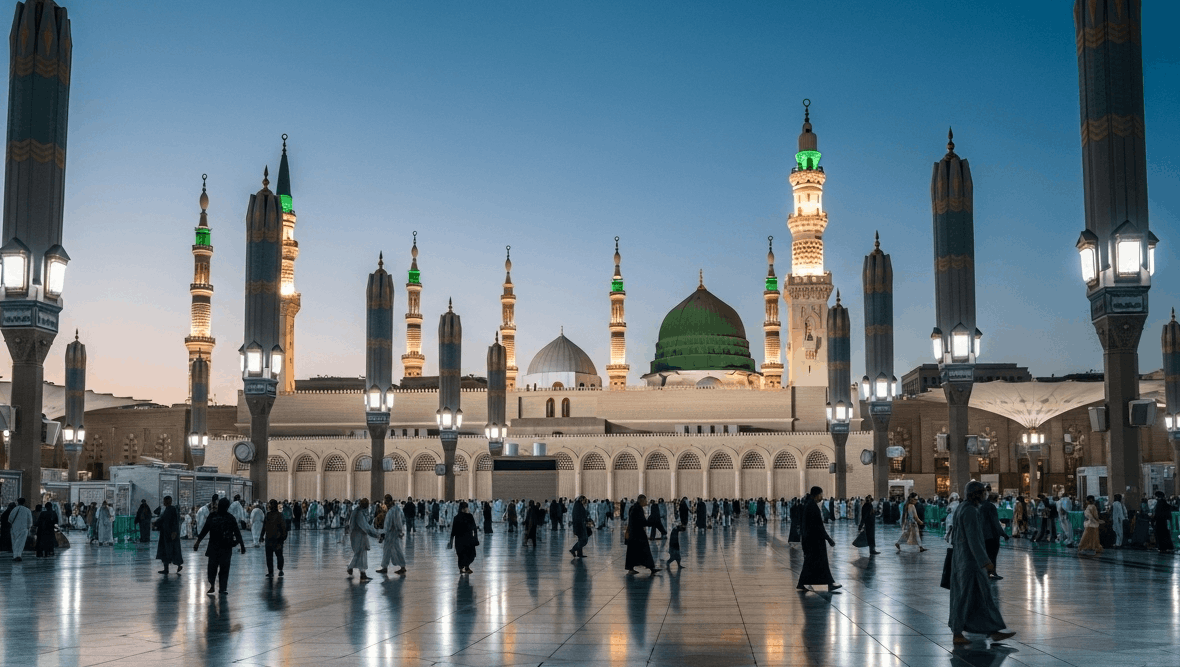 Madinah Train Station to Masjid Nabawi Taxi