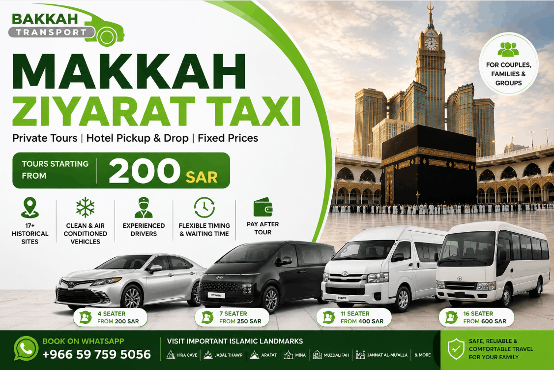 Makkah Ziyarat Taxi Service